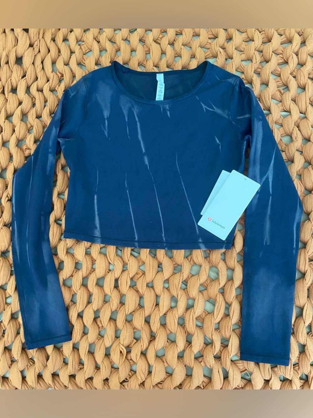 Lululemon Wunder Train Cropped Long Sleeve *Faded